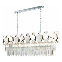 ST LUCE SL1232.103.07 Люстра подвесная ST-Luce Хром/Прозрачный, Хром E14 7*60W