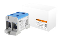 Клемма вводная силовая КВС 4 ввода 16-95 кв.мм. синяя TDM Electric, SQ0833-0105