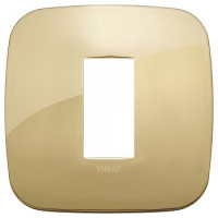 19671.27 - Vimar Накладка ROUND на 1 модуль золото