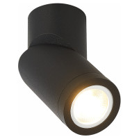 ST LUCE ST650.402.01 Светильник потолочный Черный GU10 1*50W IP20 D60xH190 180-240V Без ламп