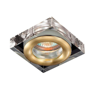 Novotech 369882 SPOT NT14 296 матовое золото Встраиваемый светильник IP54 GX5.3 50W 12V AQUA