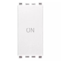 Vimar Кнопка 1P NO+NC 10A с символом ON, белая, 20056.34.B