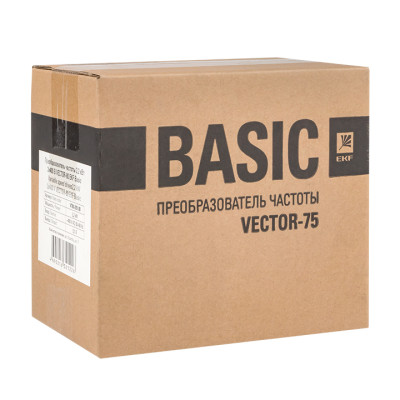 Преобразователь частоты 2,2 кВт 3х400В VECTOR-80 EKF Basic
