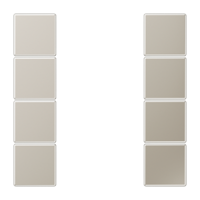 комплект накладок 4гр сталь, ES2504TSA