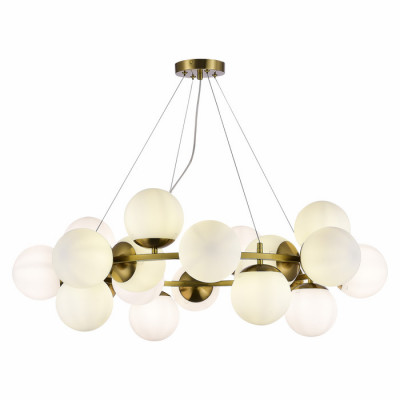 ST LUCE SLE1191-203-20 Светильник подвесной Золотистый/Белый E27 20*60W
