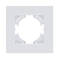 Рамка 1-постовая, белый Kollinger Eleganz Plex EP1WH