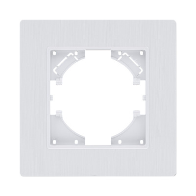 Рамка 1-постовая, белый Kollinger Eleganz Plex EP1WH
