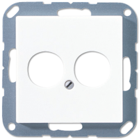 крышка для 2-х гнезд, A562-2BFWW