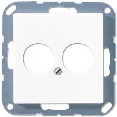 крышка для 2-х гнезд, A562-2BFWW