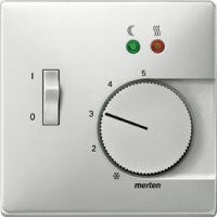 SD Накладка для мех-зма терморегулятора пола с выкл. SCMTN537100, стальн.