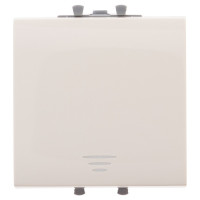 4405152 - ДКС Кнопка одноклавишная модульная, "Avanti", "Ванильная дымка", 2 модуля