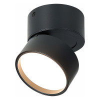 ST LUCE ST651.432.09 Светильник потолочный поворотный Черный LED 1*9W 3000K 720Lm Ra>90 120° IP20 D85xH87 170-240V