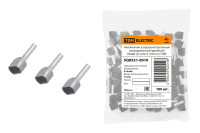 Наконечник штыревой втулочный изолированный (двойной) НШвИ (2) 4,0х12 (100 шт) TDM Electric, SQ0521-0010 Наконечник штыревой втулочный изолированный (двойной) НШвИ (2) 4,0х12 (100 шт) TDM Electric, SQ0521-0010