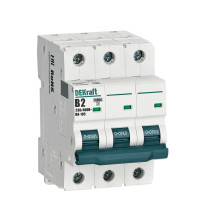 DEKraft Авт. выкл. 3P 2A х-ка B ВА-105 10кА