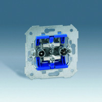 Simon S27,82,82N,82С,88 Мех-зм розетки R-TV-SAT проходной, затухание 1,5(R-TV)-3,5(SAT)дБ, 75467-69