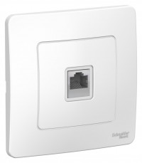 BLNIS045001 - BLANCA С/У РОЗЕТКА компьютерная RJ45, кат.5E, БЕЛЫЙ, Systeme Electric
