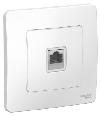 BLNIS045001 - BLANCA С/У РОЗЕТКА компьютерная RJ45, кат.5E, БЕЛЫЙ, Systeme Electric