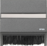 068267 Gira Накладка для приборов с квадратной центральной панелью и наклонным выходом