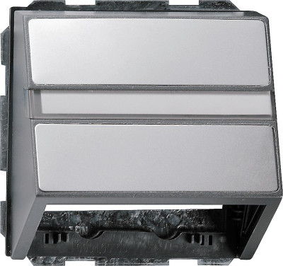 Накладка с опорной пластиной для розеток средств связи