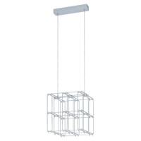 39729 Светодиод. подвес FRONTERA с димм., 20,5W(LED), 300х300, H1500, 2376lm, нерж. сталь, хром