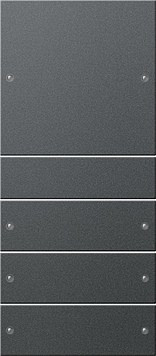 218428 Gira Комплект клавиш, 4 клав. (1+3)