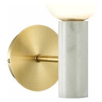 ST LUCE SL1210.501.01 Светильник настенный ST-Luce Золотистый, Белый/Белый G9 1*5W