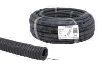 Труба гофр.ПВХ d 40 с зондом (25 м) легкая народная, SQ0401-0305 Труба гофр.ПВХ d 40 с зондом (25 м) легкая народная, SQ0401-0305