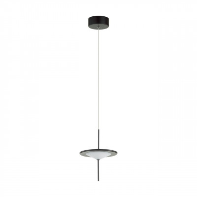 5012/10L L-VISION ODL23 281 черный/белый матовый металл/акрил Подвес LED 10W 3000K STEKA