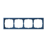 GAL001104 - ARTGALLERY 4-постовая РАМКА, универсальная, АКВАМАРИН, Systeme Electric