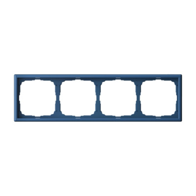 GAL001104 - ARTGALLERY 4-постовая РАМКА, универсальная, АКВАМАРИН, Systeme Electric