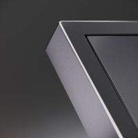 Клавиши для выключателя/переключателя двухклавишного, S70 Metal (антрацит), VLSM000312