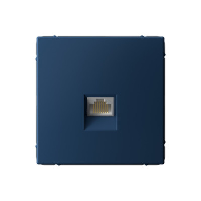 GAL001186 - ARTGALLERY РОЗЕТКА компьютерная RJ45, кат. 6A, механизм, АКВАМАРИН, Systeme Electric