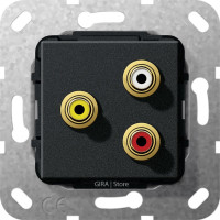 563710 Gira Тюльпан аудио, гнездо 563710 Gira Тюльпан аудио, гнездо