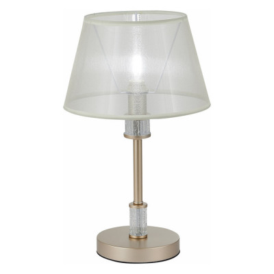 Evoluce SLE107504-01 Прикроватная лампа Золотистый/Шампань E14 1*40W