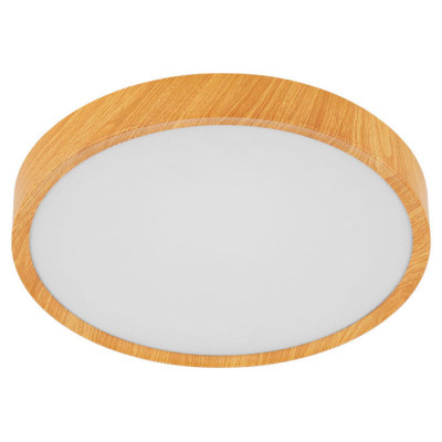 98601 Светод. потол. светильник MUSURITA, 16,8W(LED), ?340, H60, 2000lm, сталь, пластик, "под дерево