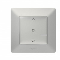 752391 - Valena Life with NETATMO. Умный беспроводной выключатель рольставней . Цвет Алюминий