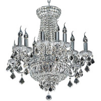 Lightstar 700164 (MD000008-16) Люстра подвесная CLASSIC 16х60W E14 ХРОМ (в комплекте)