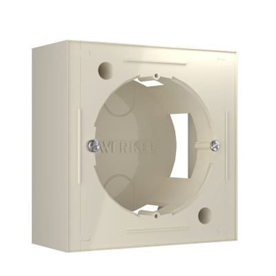 Werkel W8000003/ Коробка для накладного монтажа (слоновая кость), a053526