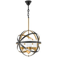 Lightstar 731147 (SD1356/4) Люстра CERO 4х40W E14 ЧЕРНЫЙ/ЗОЛОТО/БЕЛЫЙ (в комплекте)