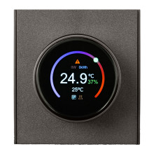 Терморегулятор STRONG Wi-Fi с/у графит KRANZ, KR-78-0728-6 Терморегулятор STRONG Wi-Fi с/у графит KRANZ, KR-78-0728-6