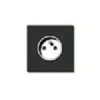 Vimar Розетка 2P+T 10-16A Французский стандарт аллюминевая, черная, 08615.N Vimar Розетка 2P+T 10-16A Французский стандарт аллюминевая, черная, 08615.N