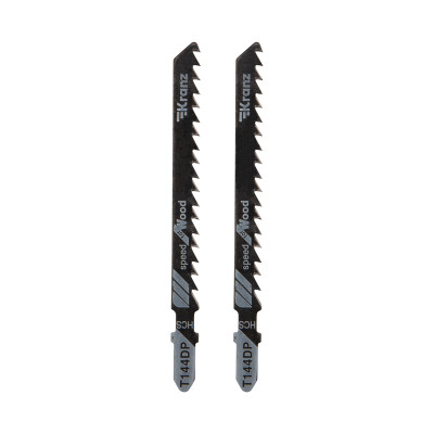 Пилка для электролобзика по дереву T144DP 100 мм 6 зубьев на дюйм 8-60 мм (2 шт./уп.) Kranz, KR-92-0317