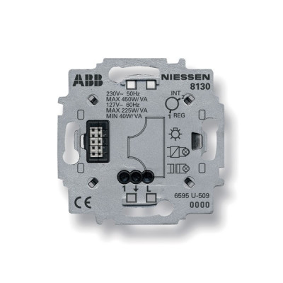 8130 - Механизм электронного универсального клавишного светорегулятора 60 - 450 Вт
