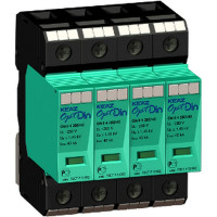 Ограничитель импульсных перенапряжений (УЗИП) OptiDin OM-II-4-280/40/X, КЕАЗ, 114303