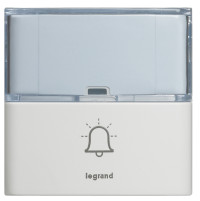 Legrand Дверная кнопка звонка "Премиум" - цвет белый, 094279 Legrand Дверная кнопка звонка "Премиум" - цвет белый, 094279