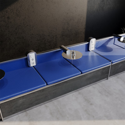 Рамка стеклянная VOLTUM S70 на 3 поста, (белый, стекло), VLS110301