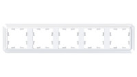 ATN100105 - ATLASDESIGN ANTIQUE 5-постовая РАМКА, универсальная, БЕЛЫЙ, Systeme Electric