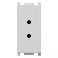 Vimar Радиорозетка 2P 6A 24V специальная для вилки 01620, серебро, 14330.SL