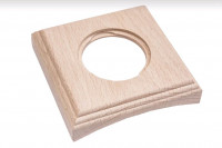 Bironi Рамка 1 постовая для скрытого монтажа (Натурэль на бревно 200мм), BF4C20-610-10