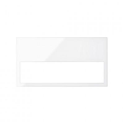 Simon 10001620-130 Рамка «минимум» на 2 поста цвета белый глянец S100